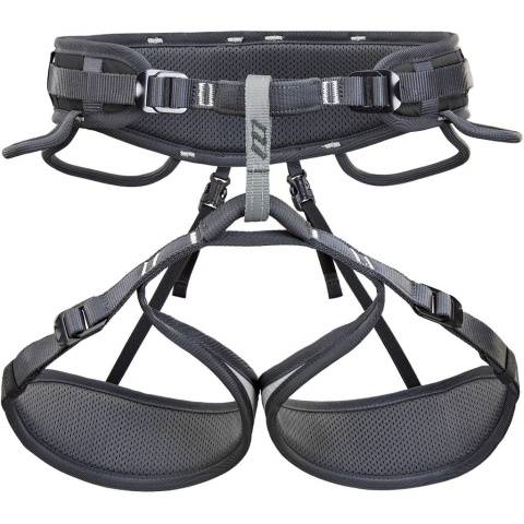 Uprząż wspinaczkowa Climbing Technology Skylotec Ascent - czarny/srebrny/szary - przód