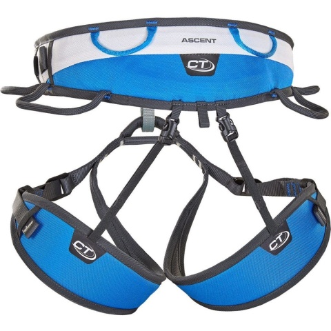 Uprząż wspinaczkowa Climbing Technology Skylotec Ascent - niebieski/srebrny/szary - druga strona