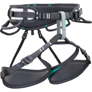 Uprząż wspinaczkowa Climbing Technology Skylotec Ascent - turkusowy/srebrny/szary - roz. M/L