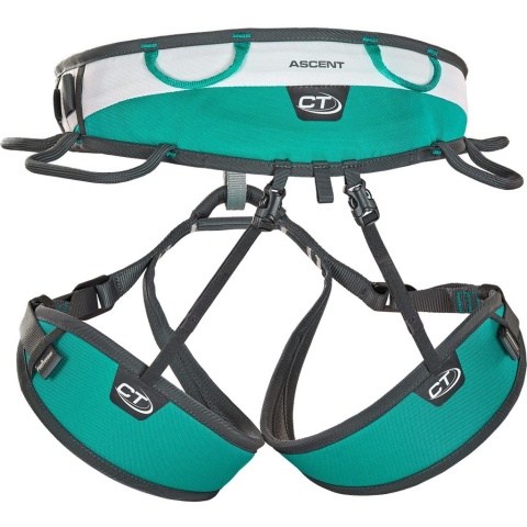 Uprząż wspinaczkowa Climbing Technology Skylotec Ascent - turkusowy/srebrny/szary - druga strona