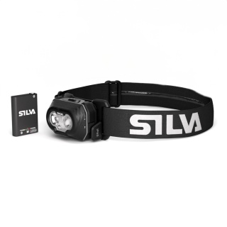 Latarka czołowa Silva Discover Hybrid - 500 lumenów - czarny
