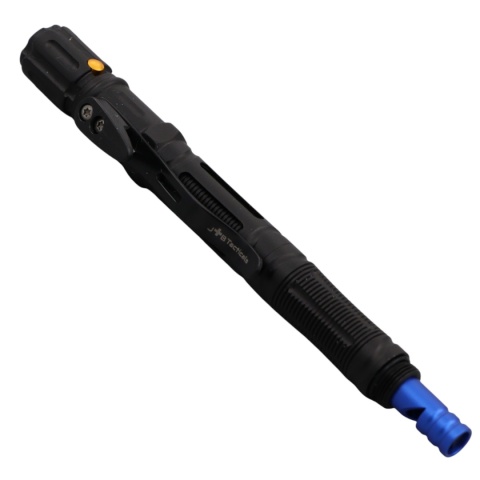 Długopis taktyczny JB Tacticals EDC JB-04 10w1 - czarny - gwizdek