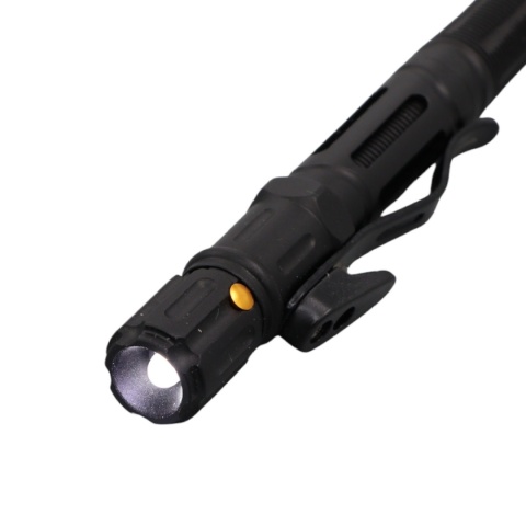Długopis taktyczny JB Tacticals EDC JB-04 10w1 - czarny - latarka