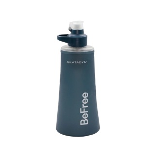 Filtr do wody Katadyn BeFree AC ze zwijaną butelką 1.0 l - niebieski