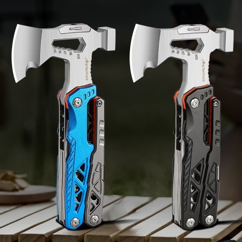 Multitool JB Tacticals JB-11 z toporekim - obie wersje kolorystyczne