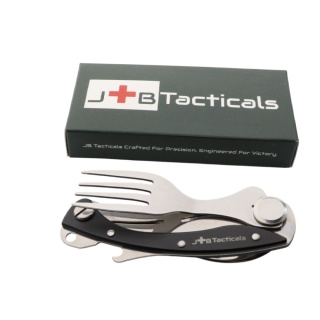 Niezbędnik turystyczny JB Tacticals JB-12 4w1 - czarny