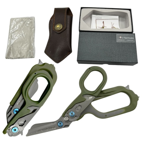 Nożyce wielofunkcyjne multitool JB Tacticals - zielony - główne