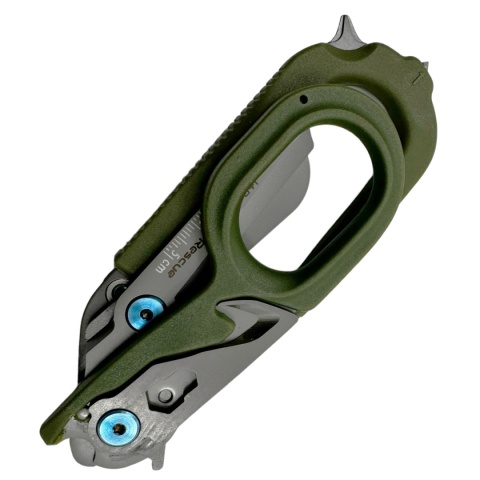 Nożyce wielofunkcyjne multitool JB Tacticals - zielony - zamknięty 2