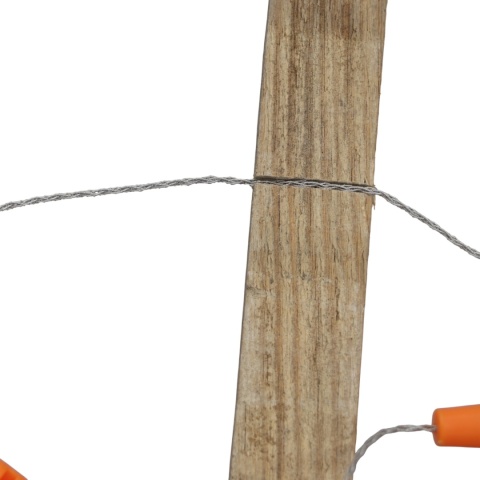 Piła ręczna JB Tacticals strunowa linka tnąca 67 cm - użycie detal