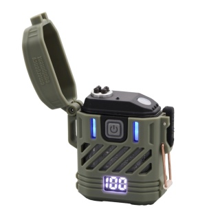 Zapalniczka plazmowa z latarką JB Tacticals JB-01 - zielony
