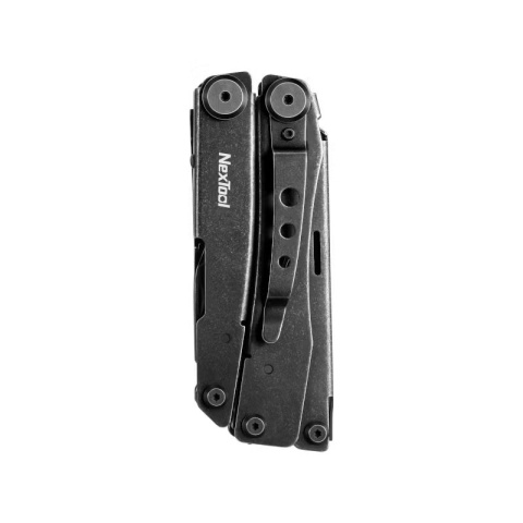 Multitool NexTool Flagship Pro - czarny - złożony 2
