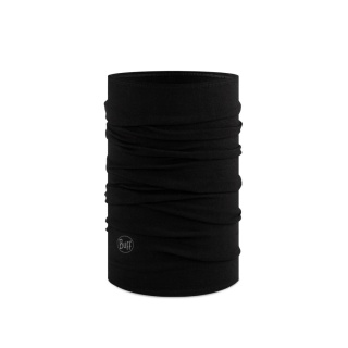 Chusta wielofunkcyjna z wełny merino Buff Merino Midweight - solid black (czarny)
