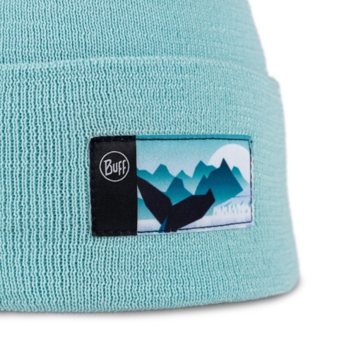Czapka zimowa Buff Knitted Beanie Lilon Gem - malachite (turkusowy) - detal