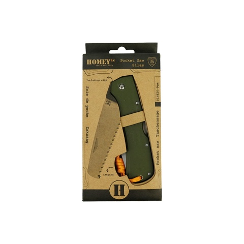 Piła składana Homey’s Silas Pocket Saw - opakowanie 1