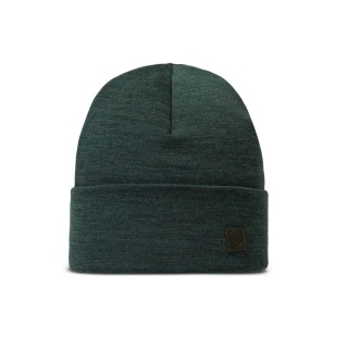 Czapka zimowa z wełny merino Buff Merino Heavyweight Beanie - solid forest (olive)