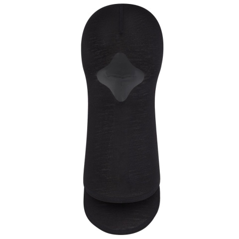 Kominiarka z wełny merino Buff Merino Lightweight Balaclava - solid black (czarny) - tył