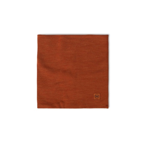 Komin z wełny merino Buff Merino Heavyweight Neck Warmer - solid cinnamon - inny widok