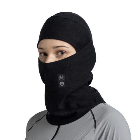 Kominiarka termoaktywna Buff ThermoNet Balaclava - solid black (czarny) - model 2