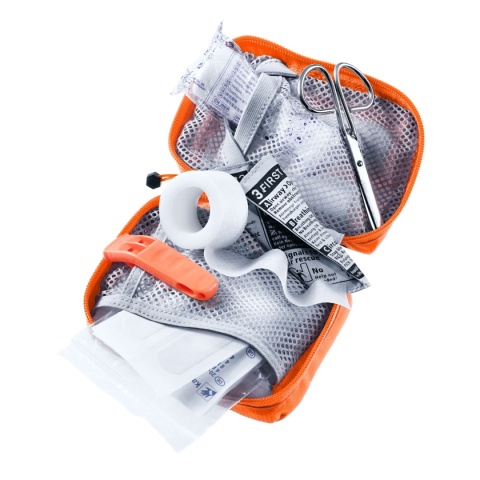 Apteczka turystyczna Deuter First Aid Kit Active z wyposażeniem - wnętrze Apteczka turystyczna Deuter First Aid Kit Active z wyposażeniem - wnętrze