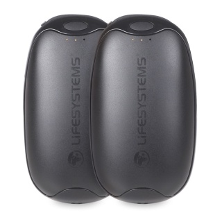 Elektryczne ogrzewacze do rąk Lifesystems Dual-Palm Rechargeable Hand Warmers z funkcją powerbank