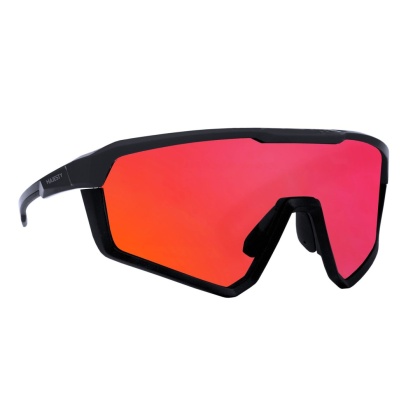 Okulary przeciwsłoneczne Majesty Pro Tour - black/red ruby + clear