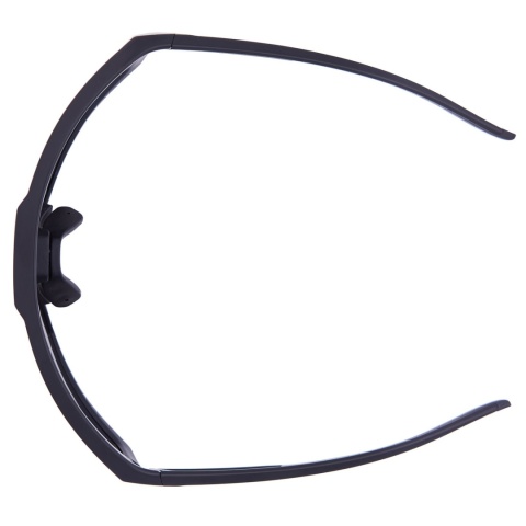 Okulary przeciwsłoneczne Majesty Pro Tour - black/red ruby + clear - góra