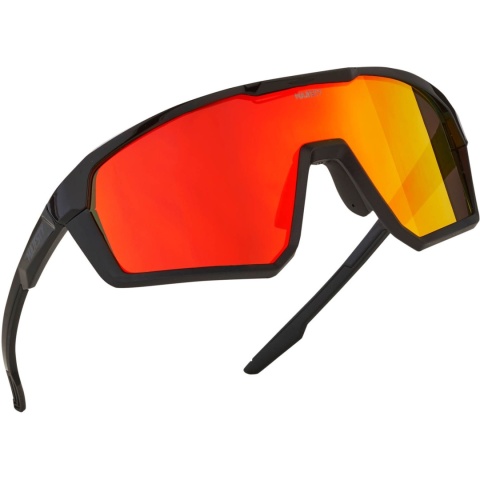 Okulary przeciwsłoneczne Majesty Pro Tour - black/red ruby + clear - inny widok