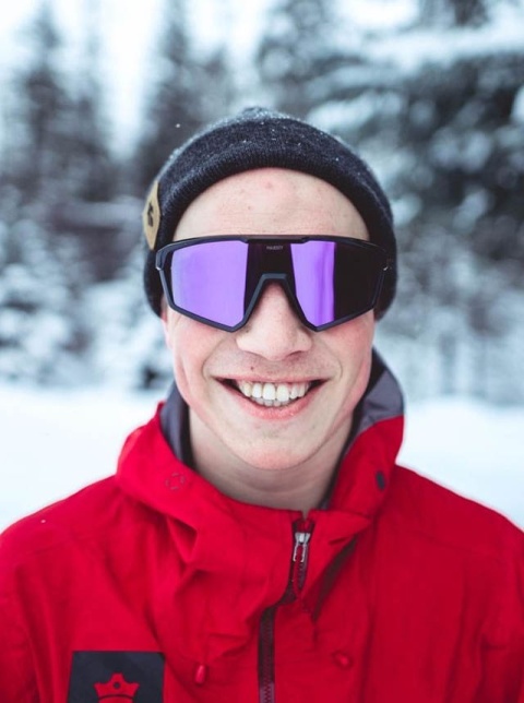 Okulary przeciwsłoneczne Majesty Pro Tour - black/ultraviolet + clear - użycie 2