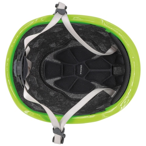 Kask wspinaczkowy Camp Storm - szary/zielony - środek