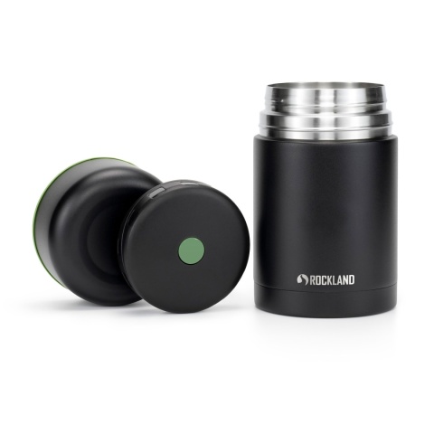 Termos obiadowy Rockland Comet 0,75 l - czarny - otwarty