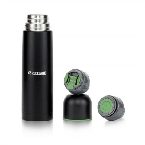 Termos turystyczny Rockland Astro 0,7 l - czarny - zestaw
