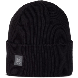 Czapka zimowa Buff CrossKnit Beanie - solid black (czarny)