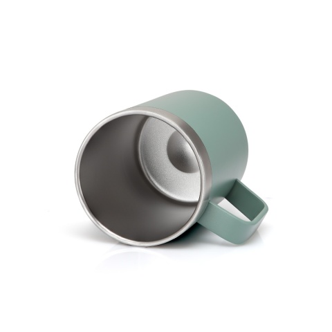 Kubek termiczny Rockland Camp Mug 0,35 l - zielony - wlew