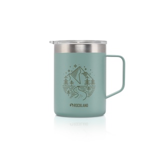 Kubek termiczny Rockland Camp Mug 0,35 l - zielony
