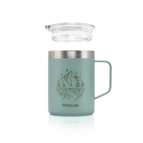 Kubek termiczny Rockland Camp Mug 0,35 l - zielony - inny widok