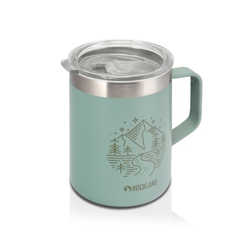 Kubek termiczny Rockland Camp Mug 0,35 l - zielony - główne