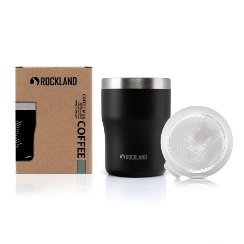 Kubek termiczny Rockland Coffee Mug 0,35 l - czarny - opakowanie