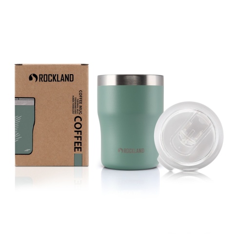 Kubek termiczny Rockland Coffee Mug 0,35 l - zielony - opakowanie