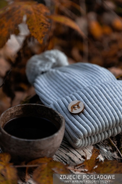 Czapka zimowa SuperYellow Arctos z wełny merino - lifestyle 3