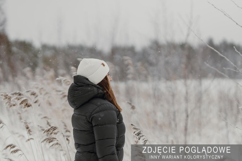 Czapka z wełny merino SuperYellow Inari - lifestyle 7