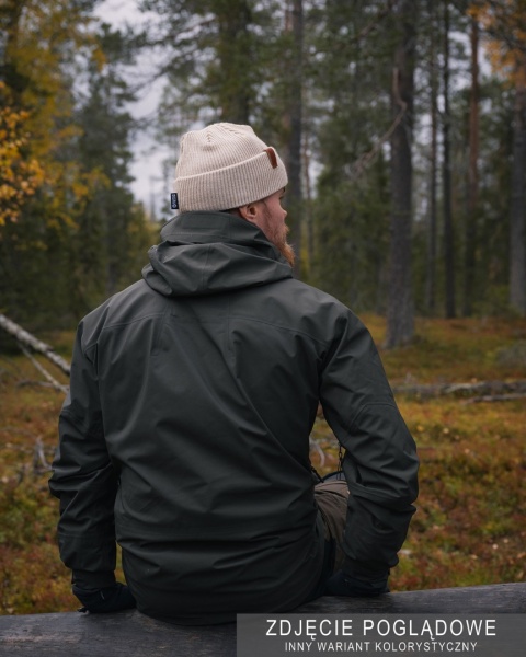 Czapka zimowa SuperYellow Kjempe z wełny merino - lifestyle 6