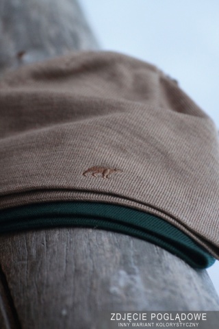 Czapka z wełny merino SuperYellow Vuori - czarny