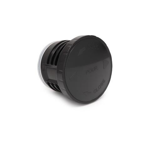 Termos stalowy Rockland Helios 1 l - czarny - korek