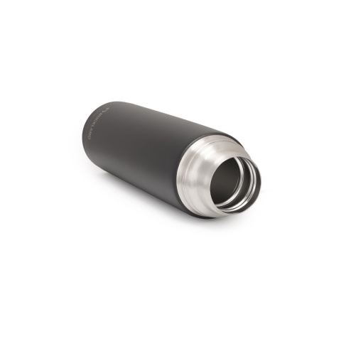 Termos stalowy Rockland Helios 1 l - czarny - wlew