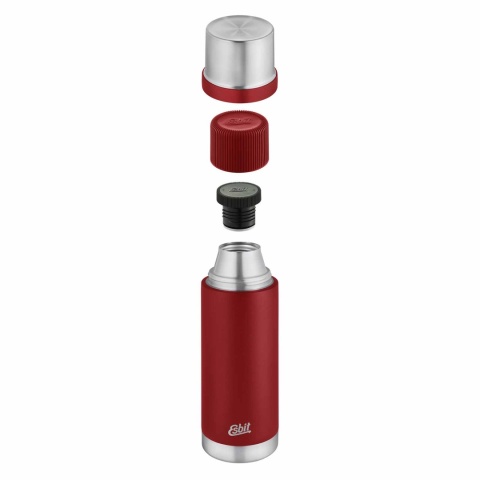 Termos Esbit Sculptor Vacuum Flask 1 l - czerwony - inny widok