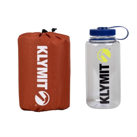 Materac turystyczny Klymit Insulated Static V Peak - wielkość po spakowaniu