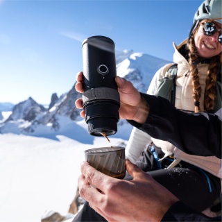 Przenośny ekspres do kawy Outin Mino - space grey (szary)