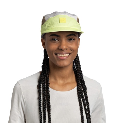 Czapka z daszkiem Buff 5 Panel Go Cap Domus - citron (żółty) - model 1