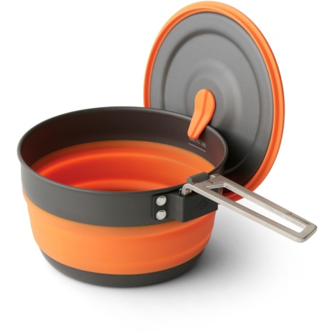 Garnek składany Sea to Summit Frontier Ultralight Collapsible Pot 1l - system LidKeep