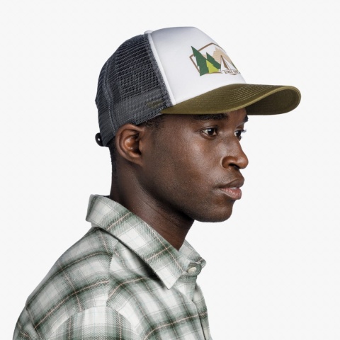 Czapka z daszkiem Buff Trucker Cap - darryl white - model 1